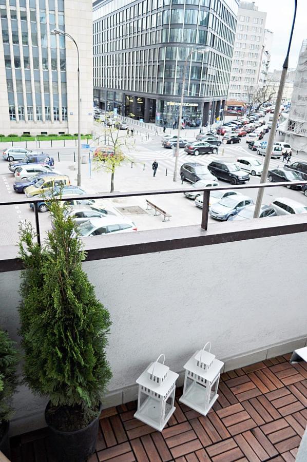 Apartamento Golden View Varsovia Exterior foto