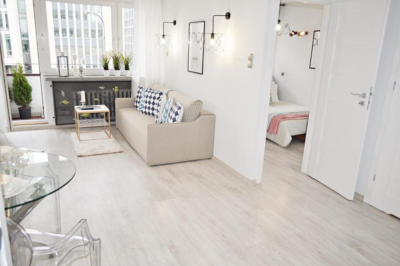 Apartamento Golden View Varsovia Exterior foto
