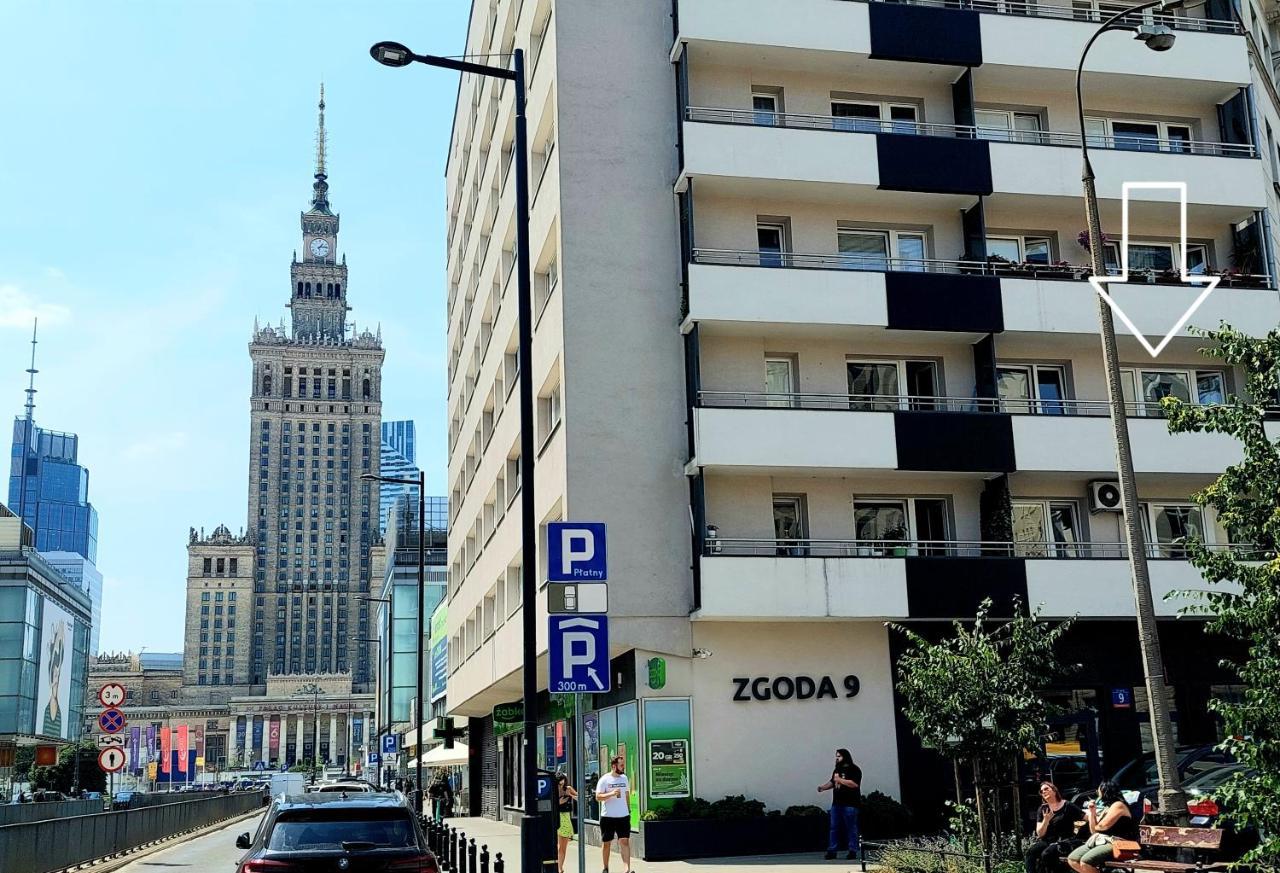 Apartamento Golden View Varsovia Exterior foto